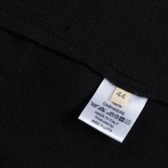 rrp €1,500 LUMEN ET UMBRA (Italy) Cashmere Melton Draped Wrap Jacket : 44 - Picture 4 of 5